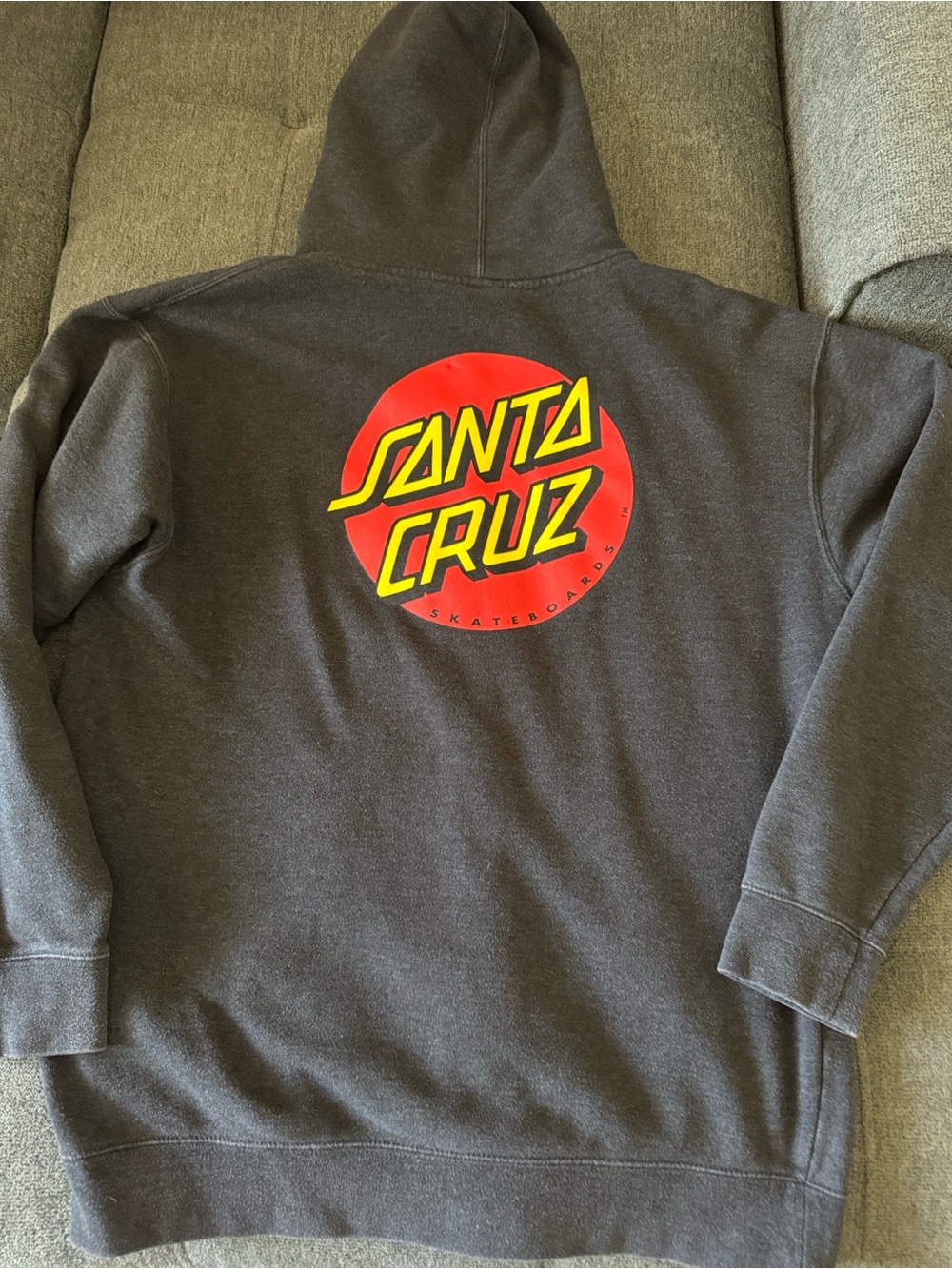 Santa Cruz Skateboards Zip Up Hoodie - Picture 2 of 6